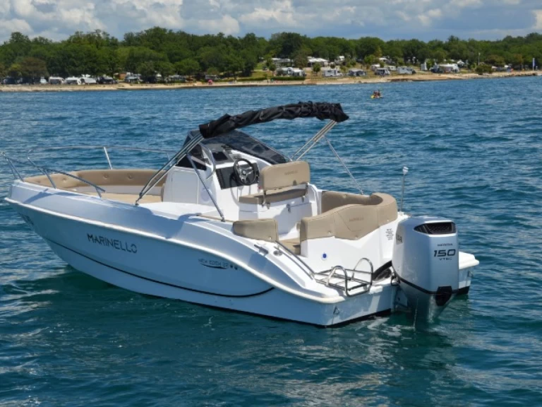 Verhuur Motorboot in Funtana-Fontane - Marinello Eden 22