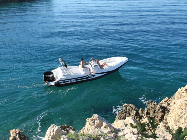 Huur RIB met of zonder schipper Zar in Funtana-Fontane