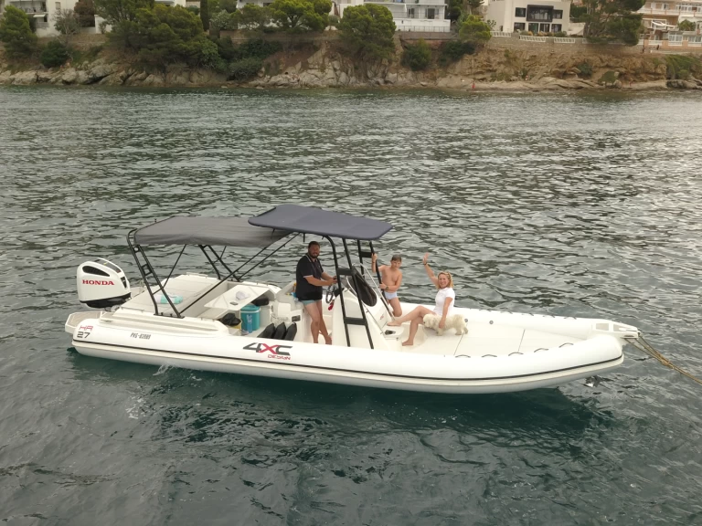 Huur RIB met of zonder schipper 4XC in Roses