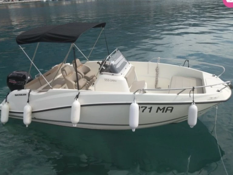 Bootverhuur Quicksilver Activ 555 Open in La Ciotat via SamBoat