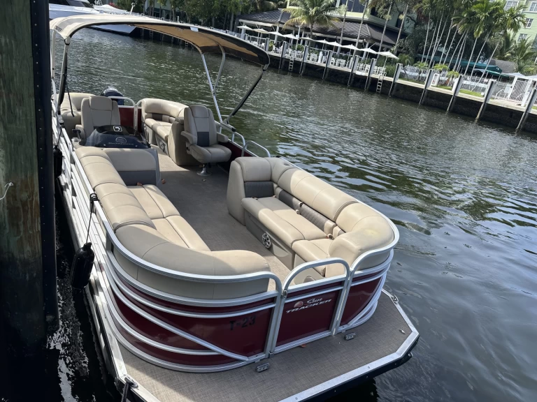 Jachthuur in Fort Lauderdale - Suntracker DLX 24 Party Barge via SamBoat