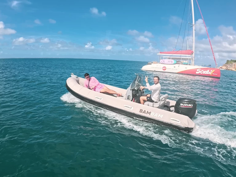 Verhuur RIB 3D Tender met vaarbewijs