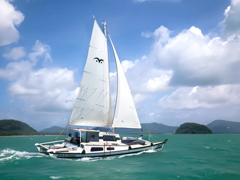 Huur Catamaran met of zonder schipper Wharram in Amphoe Mueang Phuket