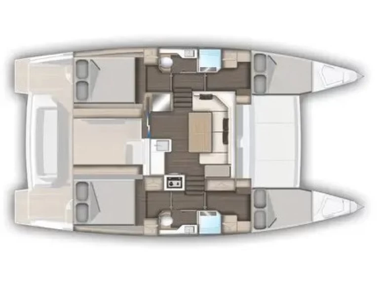 Huur Catamaran met of zonder schipper Aventura in Álimos
