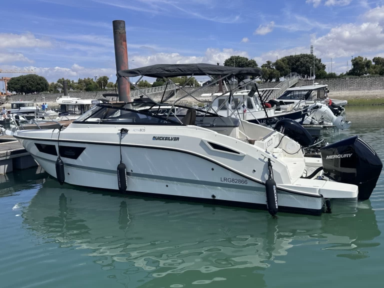 Huur Motorboot met of zonder schipper Quicksilver in La Rochelle