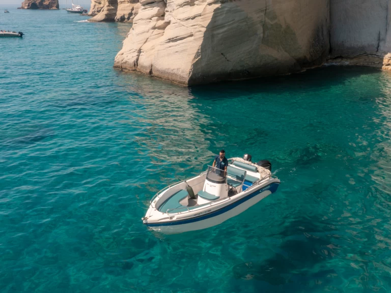 Huur een Poseidon BLU WATER 185 in Mílos