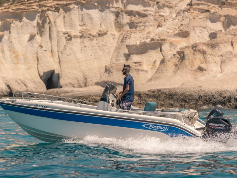 Bootverhuur Poseidon BLU WATER 185 in Mílos via SamBoat