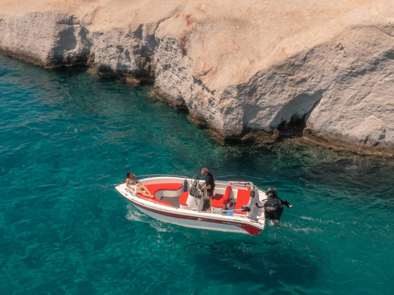 Verhuur Motorboot in Mílos - Poseidon BLU WATER 185