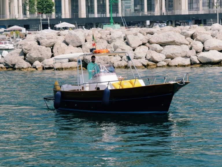 Bootverhuur Salerno goedkoop Sorrento 7,50 open cruise