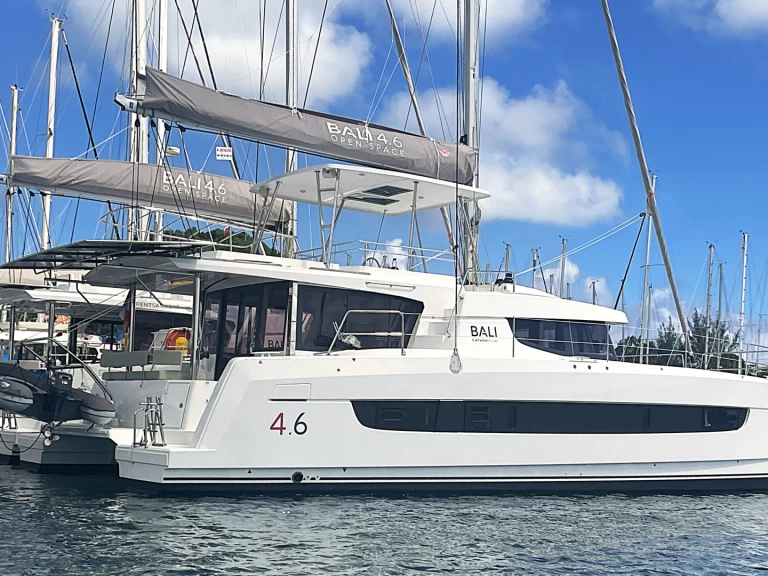 Huur Catamaran met of zonder schipper BALI 4.6 5 Cabines Num 3 in Le Marin
