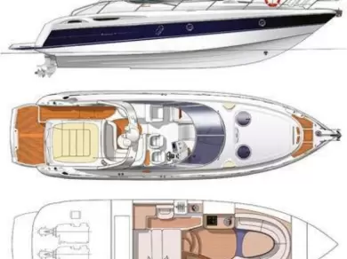 Huur Motorboot met of zonder schipper Cranchi in Porto-Vecchio