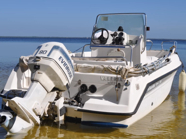 Bootverhuur Carcans goedkoop Fishlander 530