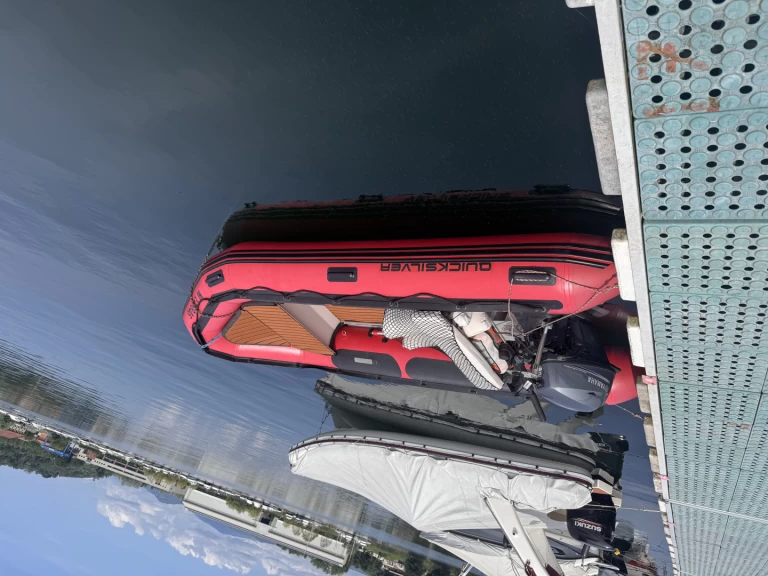 Huur RIB met of zonder schipper Quicksilver in Ornex