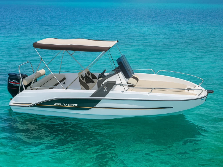 Verhuur Motorboot Bénéteau met vaarbewijs