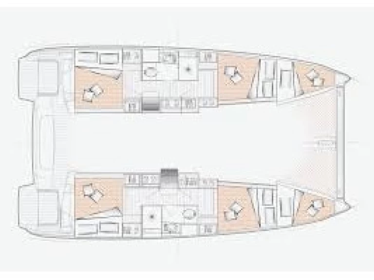 Verhuur Catamaran in Gouviá - Excess Excess 11