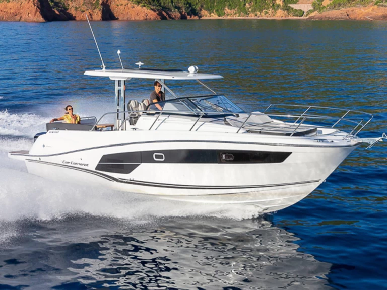 Verhuur Motorboot Jeanneau met vaarbewijs