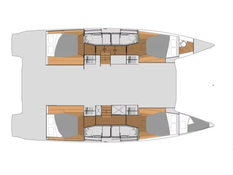 Fountaine Pajot Elba 45 te huur van particulier of professional in Road Town