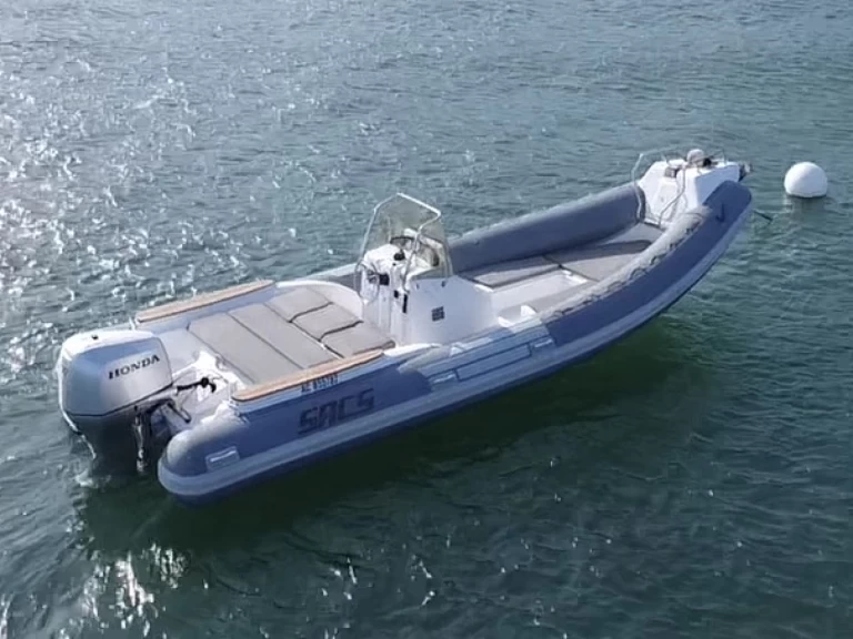 Verhuur RIB Sacs met vaarbewijs