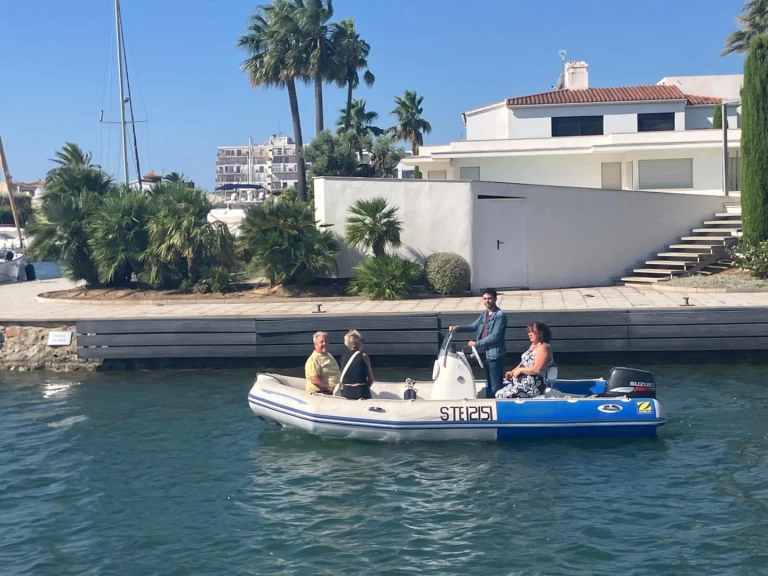 Verhuur RIB Zodiac met vaarbewijs