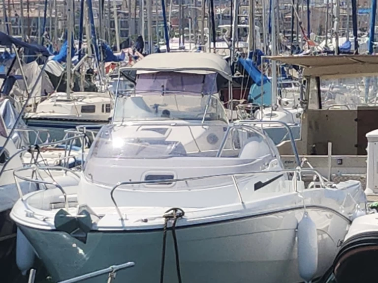 Verhuur Motorboot in Antibes - Jeanneau Cap Camarat 6.5 WA Serie 3