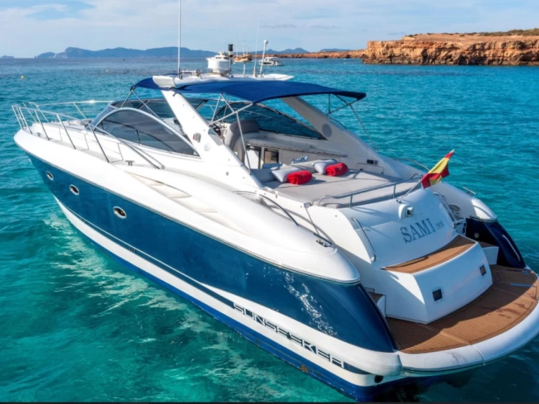 Huur Motorboot met of zonder schipper Sunseeker in Ibiza Town