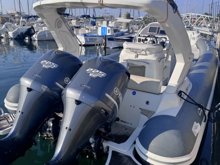 Verhuur RIB Nuova Jolly met vaarbewijs