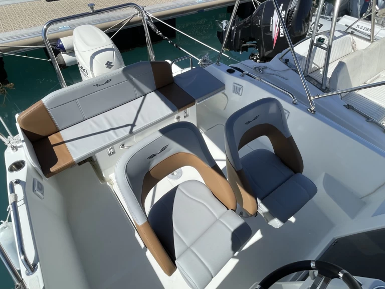 Bootverhuur Antibes goedkoop Flyer 6 SUNdeck