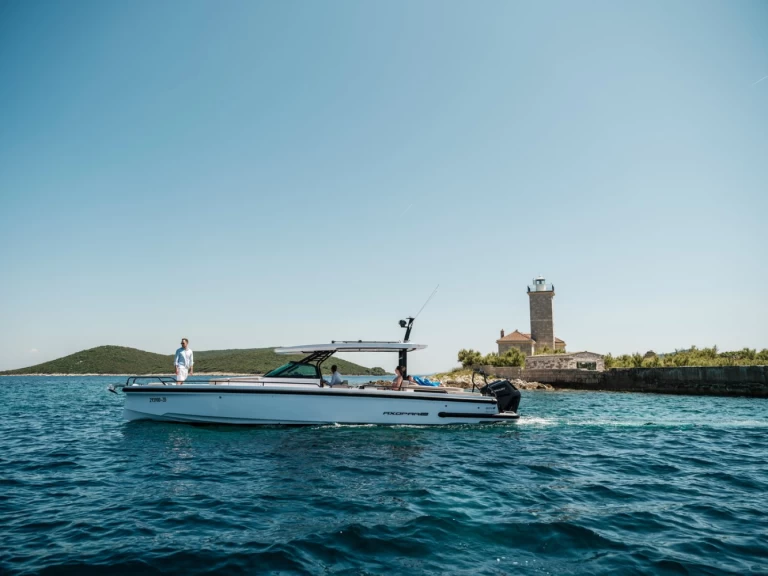 Verhuur Motorboot in Zaton - Axopar Axopar 37 Sun-Top