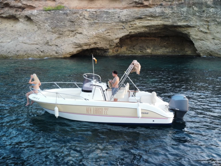 Verhuur Motorboot key met vaarbewijs