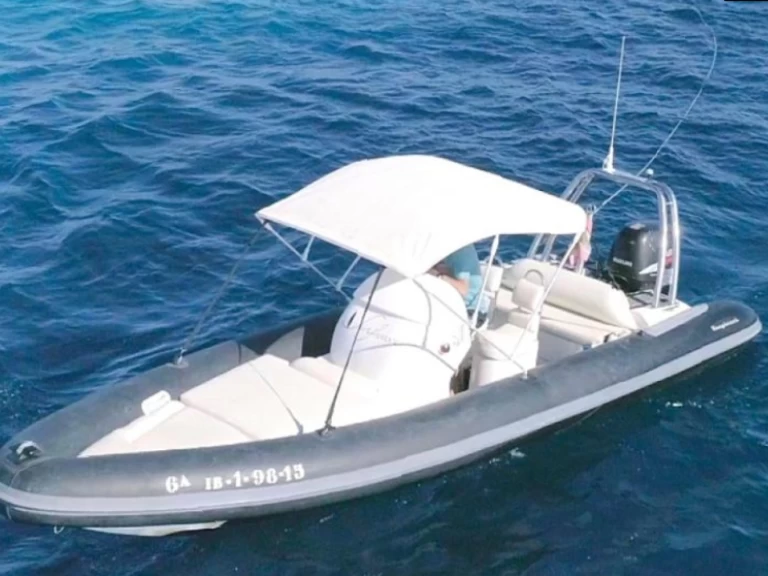 Verhuur RIB Weihai met vaarbewijs