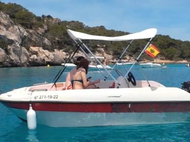 Verhuur Motorboot in Cala'n Porter - Compass 135D
