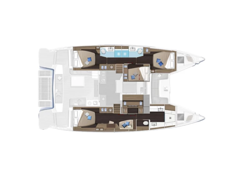 Huur een Lagoon Lagoon 51 in Paraty