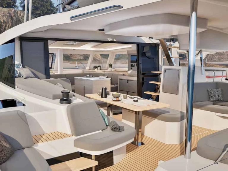 Huur een Fountaine Pajot Fountaine Pajot FP 44 Quatuor - 4 cab. in Trogir