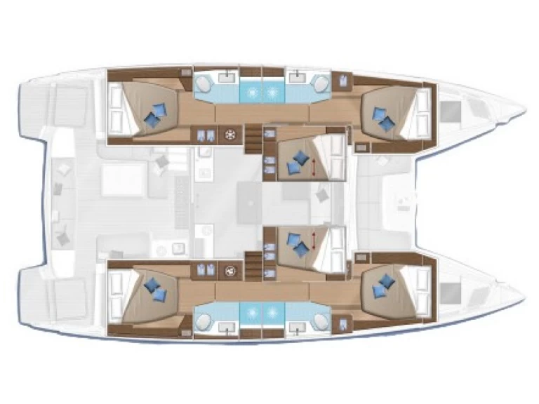 Huur een Lagoon Lagoon 50 in Kos