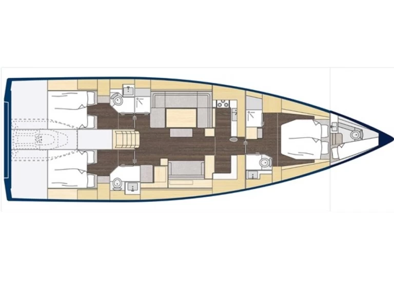 Jachthuur in Préveza - Bavaria Bavaria C57 Style via SamBoat