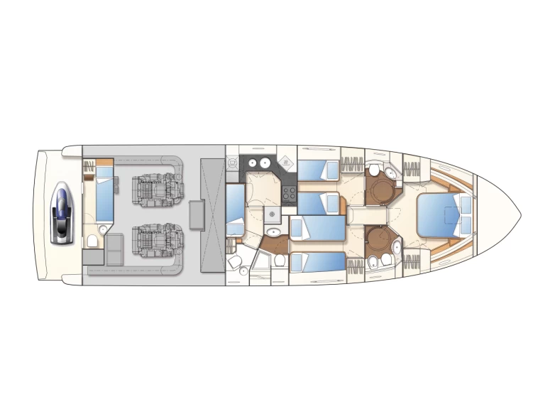 Ferretti Ferretti 550 te huur van particulier of professional in Panaji