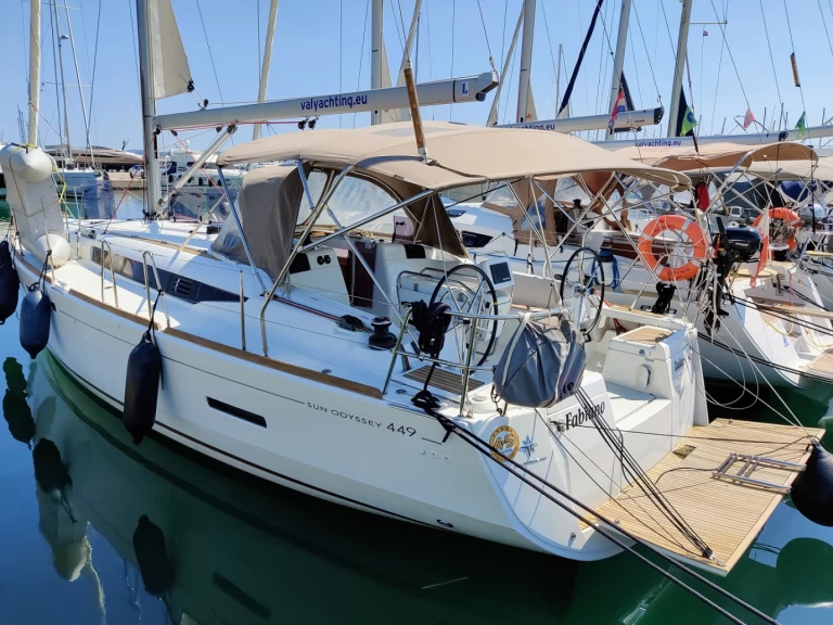 Verhuur Zeilboot in Sukošan - Jeanneau Sun Odyssey 449