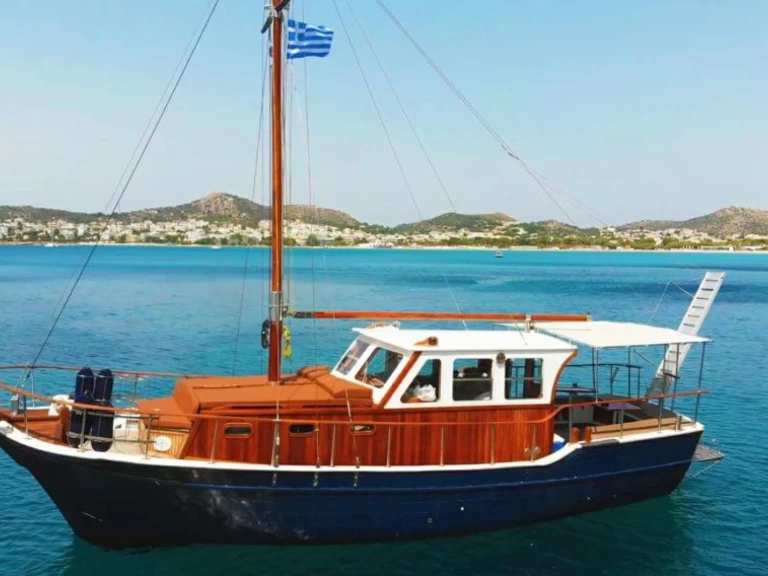 Verhuur Zeilboot in Athene - Custom Made Wooden greek