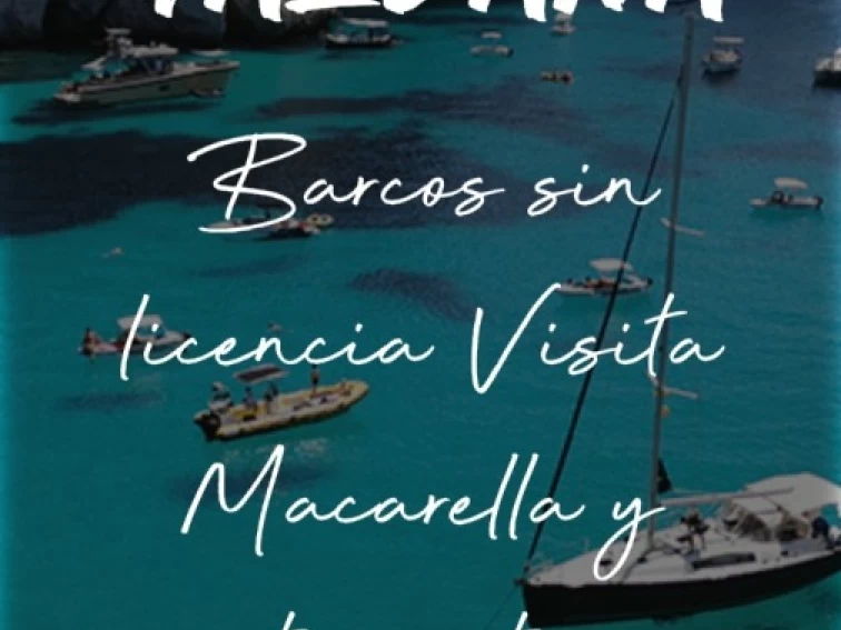 Huur Motorboot met of zonder schipper Compass in Cala Galdana