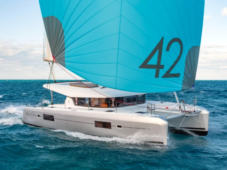 Lagoon Lagoon 42 te huur van particulier of professional in Pointe-à-Pitre