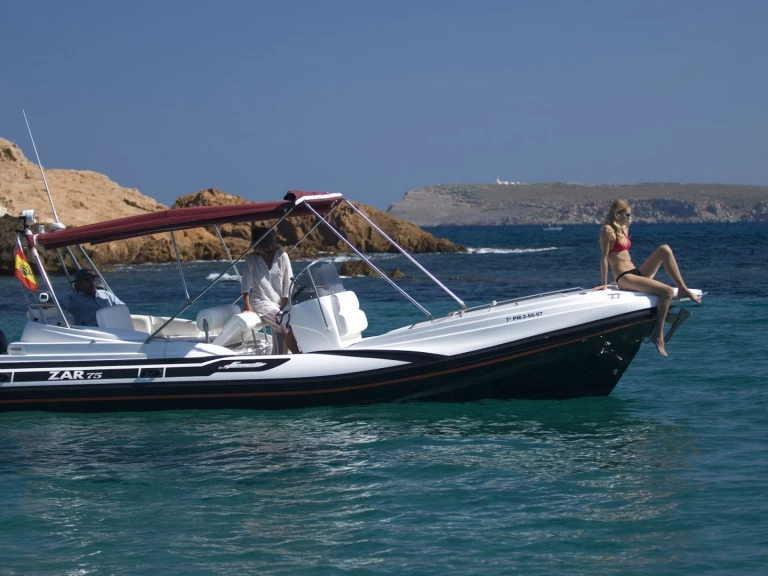 Huur RIB met of zonder schipper Zar in Port de Pollença