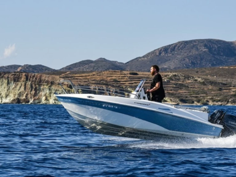 Huur een Compass Compass 150 CC in Agía Kiriakí