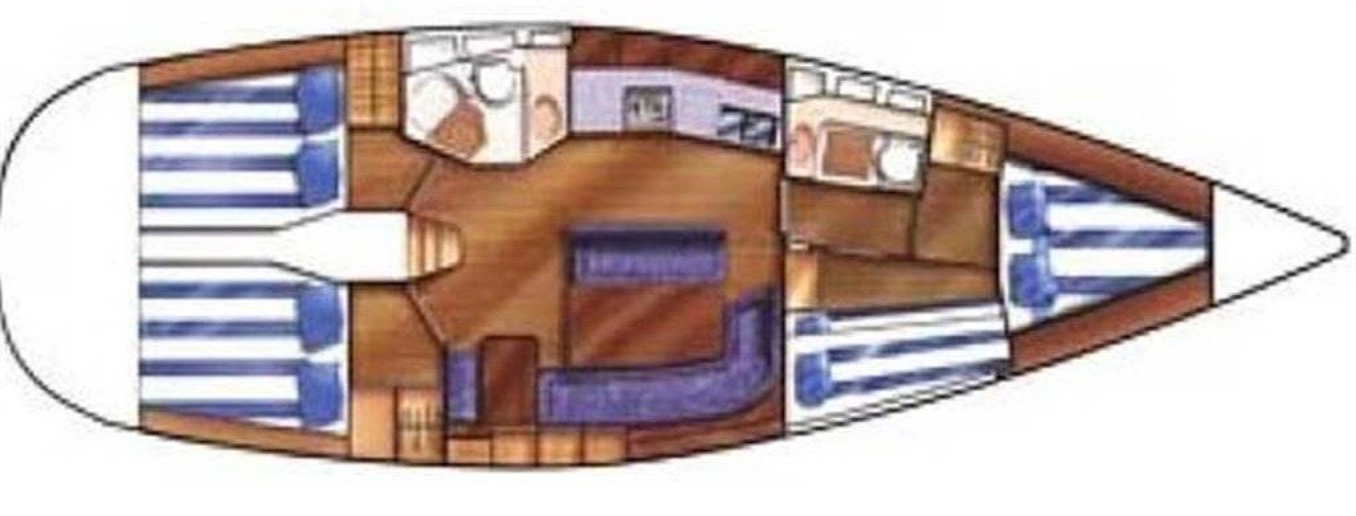 Verhuur Zeilboot in Marina Ibiza - Dufour Dufour 43 Classic