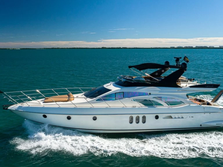 Huur Jacht met of zonder schipper Azimut in Miami Beach