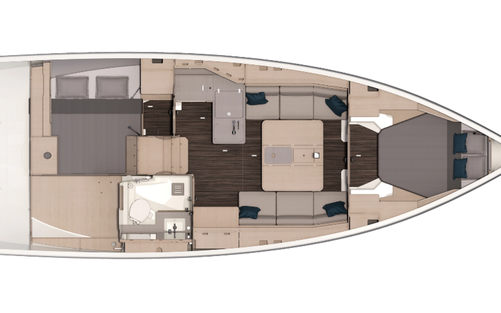 Verhuur Zeilboot in Arzon - 74 DUFOUR 37