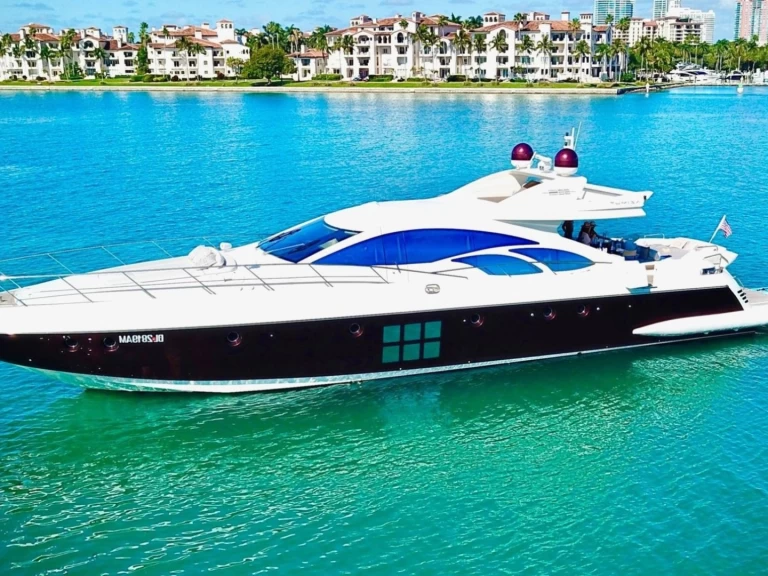 Huur een Azimut 86’ azimut S 2 in Miami Beach
