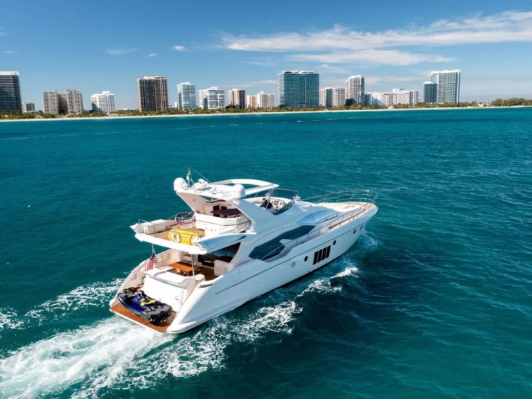 Huur Jacht met of zonder schipper Azimut in Miami Beach