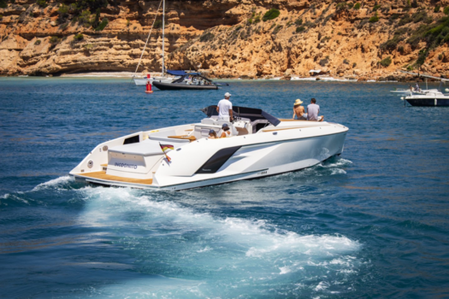 Verhuur Van Motorboot Frauscher Demon 1414 Portals Nous Incognito 