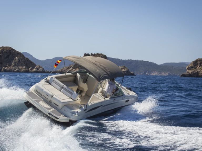 Verhuur Motorboot Sea Ray met vaarbewijs