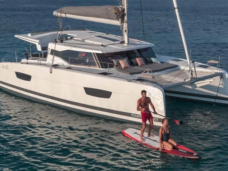 Verhuur Catamaran in Pointe-à-Pitre - Fountaine Pajot Isla 40
